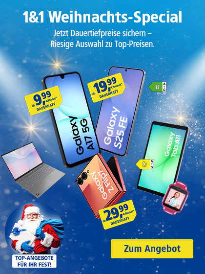 1und1 Weihnachtsspecial